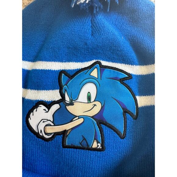 Kids Sonic the Hedgehog blue beanie - Picture 3 of 3